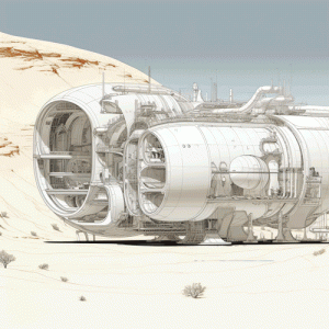 Dibujos conceptuales sobre Submarinos